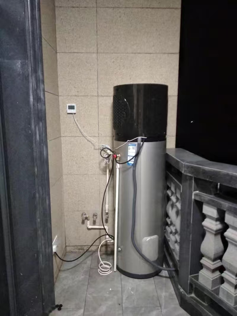 海尔(haier)空气能热水器一体机家用 双源速热 75℃高水温 高效节能