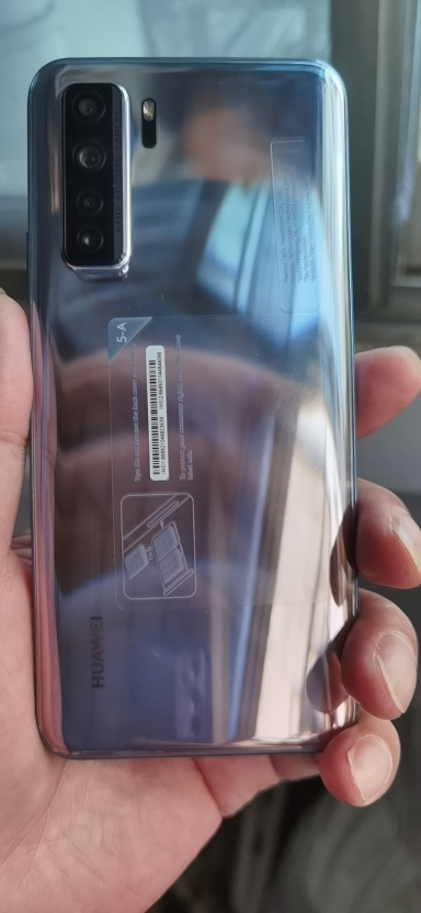 [国行系统]华为(huawei)华为 5g版 6gb 128gb [nova7se 乐活版] 银月