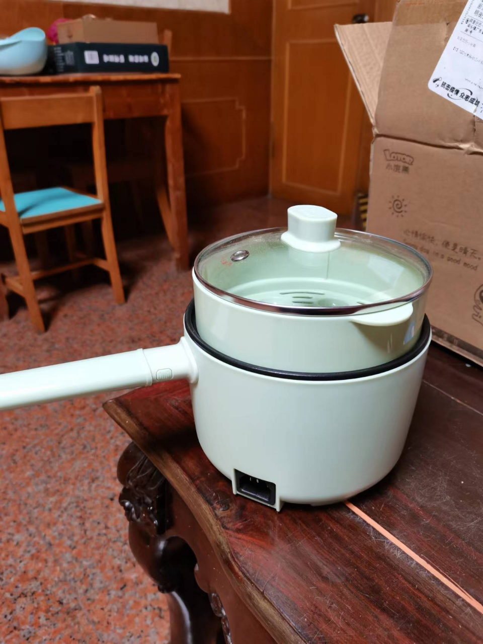 宿舍学生煮面神器防干烧小电锅火锅家用能迷你寝室小锅小功率晒单图