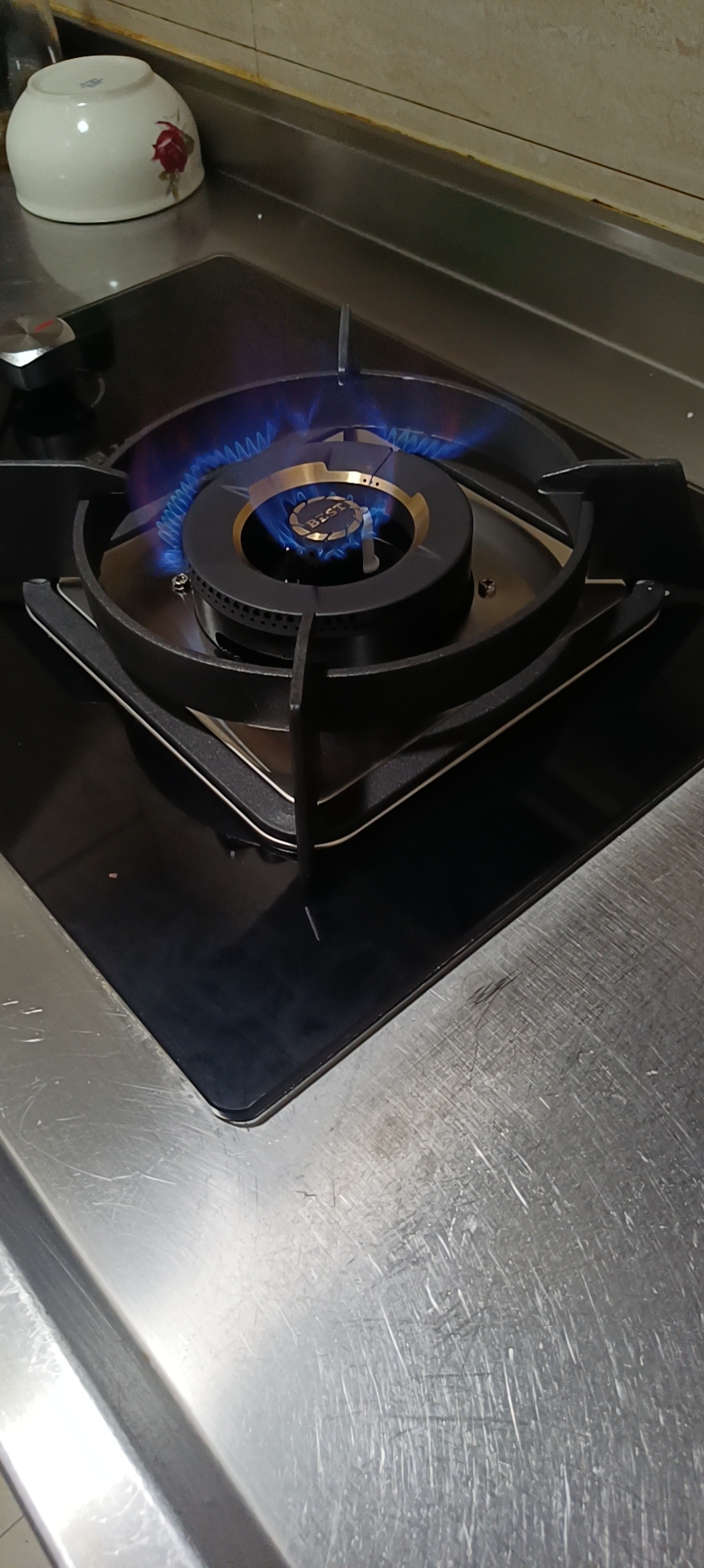 华帝燃气灶钢化玻璃液化气