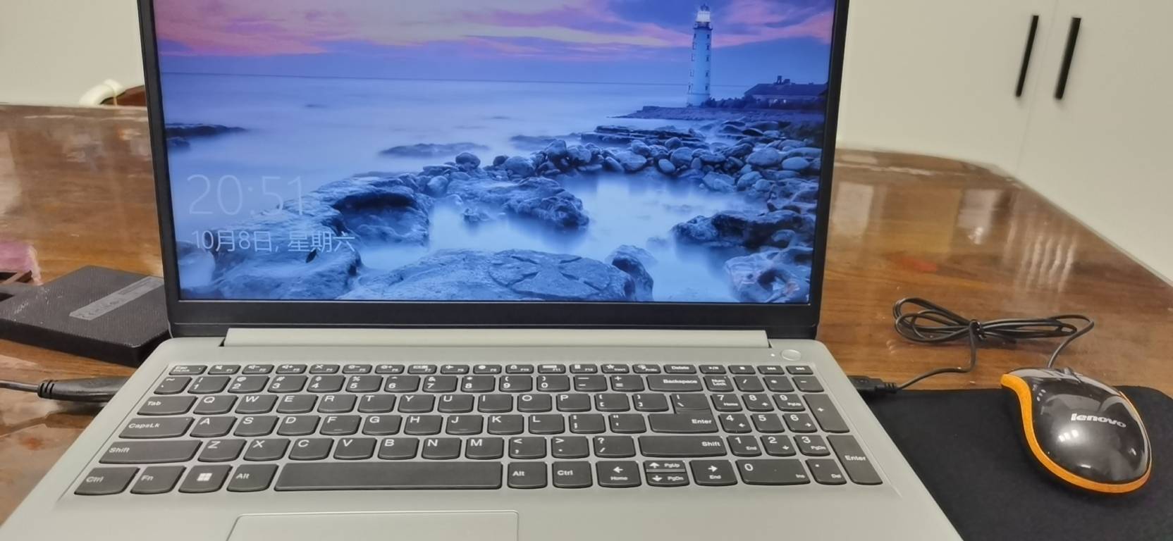 联想(Lenovo) IdeaPad 15锐龙版 15.6英寸轻薄笔记本电脑 六核R5-5500U 16G 512G SSD固态硬盘 FHD 定制版晒单图