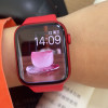 Apple Watch Series 8 智能手表 (GPS+蜂窝版) 45mm 红色铝金属表壳 运动型表带晒单图