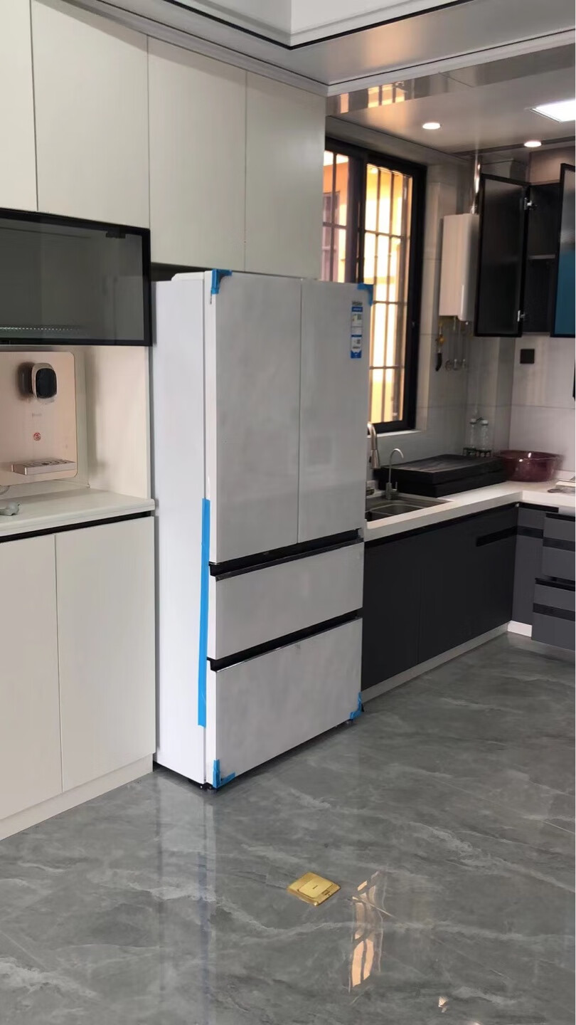 Haier冰箱 多门冰箱 500升家用大容量电冰箱 风冷无霜1级变频阻氧干湿分储零距离自由嵌入式智能冰箱晒单图