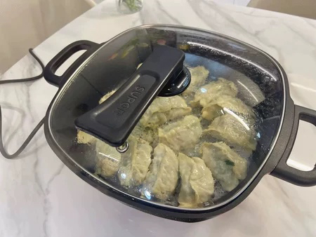 苏泊尔(SUPOR)电火锅 多功能电煮锅 火锅专用锅 分体式家用涮肉鸳鸯电热锅 7L多用途锅H3925FK872Y晒单图