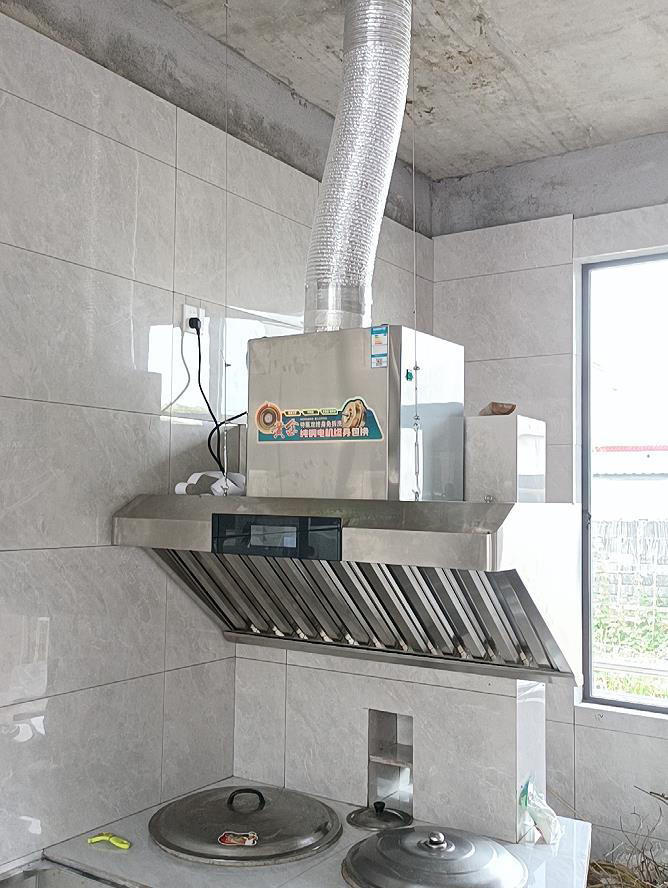 旺厨好太太 42m³新品油烟机商用大功率饭店食堂农村土灶柴火灶 大吸力大型不锈钢吸烟机排烟罩欧式顶吸免清洗 1.5米晒单图