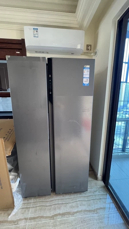 海尔600升家用电冰箱双开门对开双门两门一级能效变频无霜大容量bcd