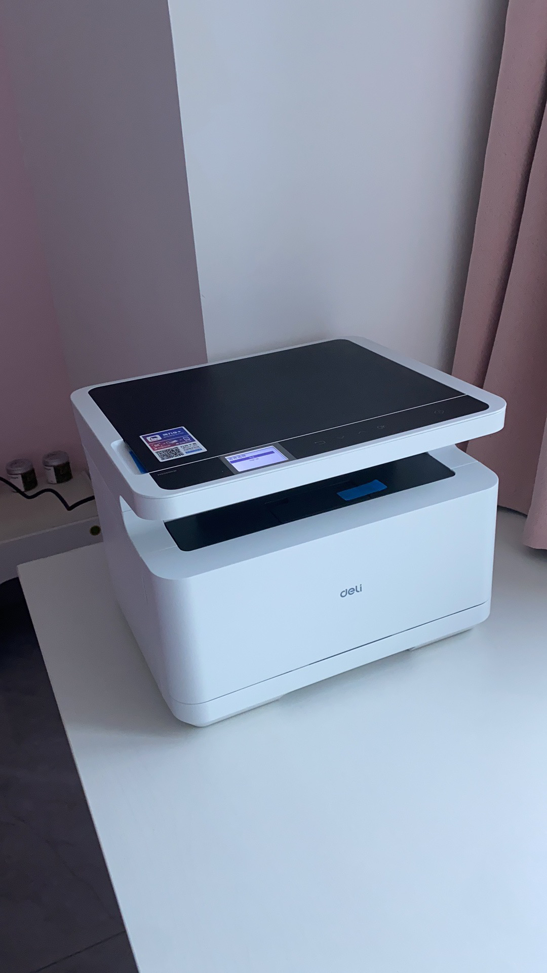 得力(deli)m2000dw黑白激光打印机 复印一体机办公室商务自动双面打印