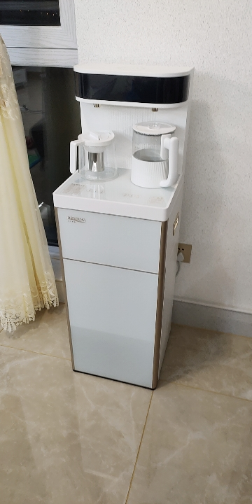 贝尔斯盾(BRSDDQ)茶吧机全自动饮水机下置水桶冷热高端智能轻奢新款饮水机 BRSD-51-CBJ温热款晒单图