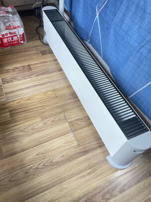 美的 (Midea) 取暖器石墨烯踢脚线电暖气家用移动地暖浴室防水落地速热居浴两用电暖器节能省电暖气片HDV22U晒单图