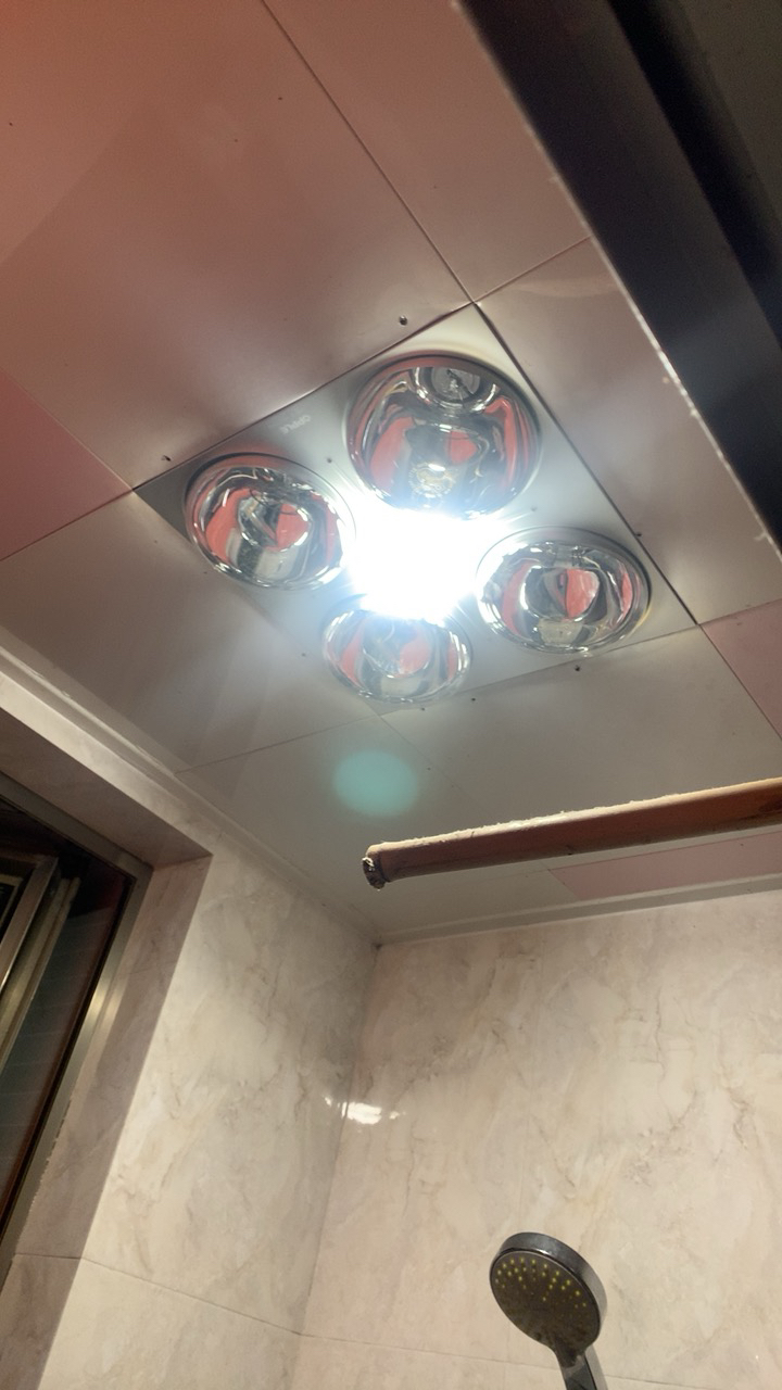 浴霸取暖模块换气照明300*300三合一多功能超薄 灯暖浴霸晒单图