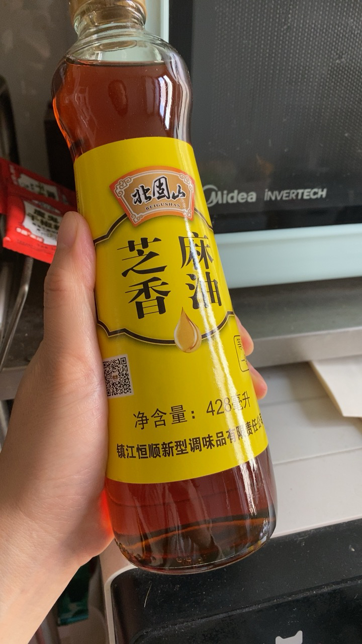 恒顺北固山芝麻香油 凉拌 芝麻油浓香健康 428ml晒单图