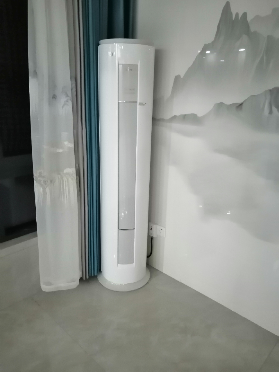 [新能效节能]美的空调大3匹智能变频冷暖立式柜机智行ii客厅圆柱落地