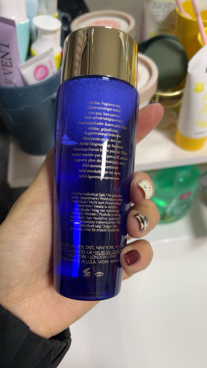 雅诗兰黛(estee lauder)眼唇卸妆液100ml脸部卸妆水 温和不刺激 海外