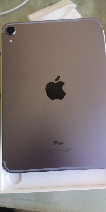 2021年新款 Apple iPad mini 6代 8.3英寸 平板电脑 256GB 5G插卡版+WiFi (无线局域网 + 蜂窝网络机型)紫色 MK7X3 迷你6 mini6晒单图