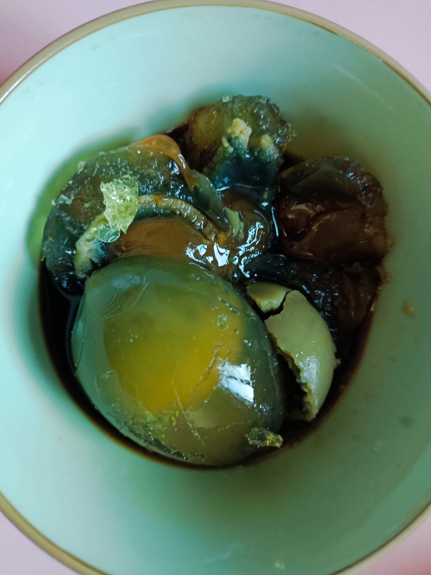 汇尔康 松花蛋10枚装 新鲜皮蛋糖心皮蛋50g-60g 鸭蛋松花蛋皮蛋晒单图