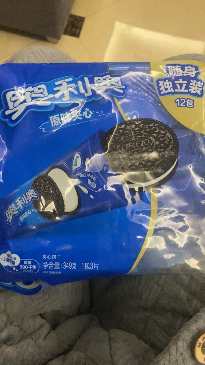 亿滋 奥利奥夹心原味349g小包代餐伴侣休闲零食夹心饼干晒单图