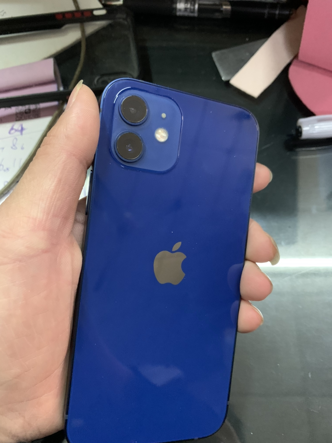 [二手99新] Apple iPhone 12 蓝色 256GB 二手苹果12手机 全网通 双卡双待 国行5G 正品手机晒单图