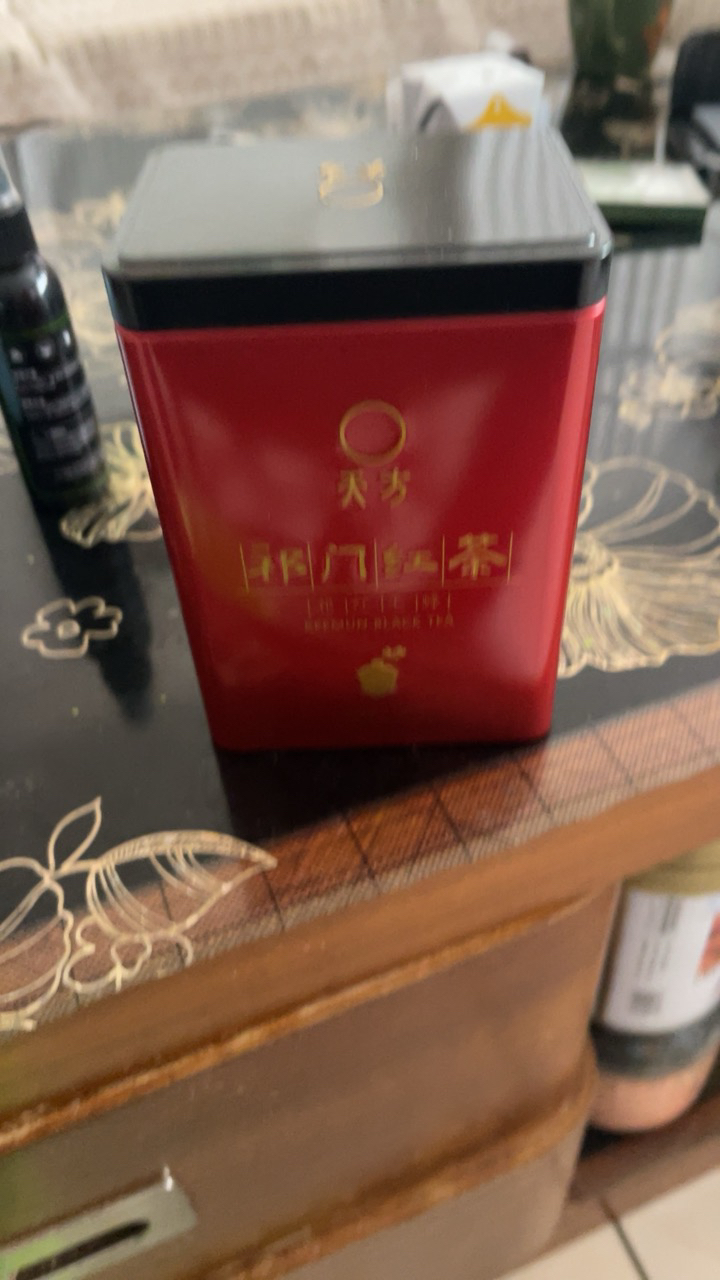 [中华特色][买三送一]池州馆 天方祁门红茶 100g/罐装 一级 红毛峰 红茶 安徽天方茶叶 华东晒单图