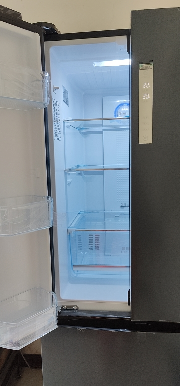 海尔336升法式多门冰箱小型家用 四门四开门电冰箱 法式双门对开门一级能效变频风冷无霜 BCD-336WLHFD9DC9晒单图
