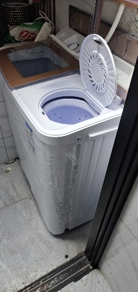 小鸭12公斤双缸洗衣机半自动双缸双筒家用大容量波轮洗脱两用 可单洗