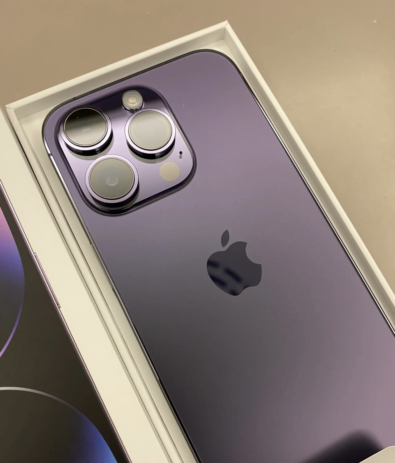 [当天发货]2021年新款 苹果Apple iPhone 13 ProMax美版有锁支持移动电信 4G手机 256GB 远峰蓝色[裸机]晒单图
