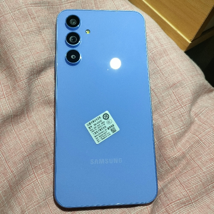 三星 SAMSUNG Galaxy A54 8GB+256GB 120Hz超顺滑全视屏 IP67级防尘防水 5000mAh长续航 浅薰紫 5G手机晒单图