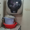海尔迷你滚筒洗衣机 3公斤宝宝婴儿内衣儿童母婴适用 壁挂/挂壁式小型变频家用紫外洗衣机XQGM30-BX晒单图
