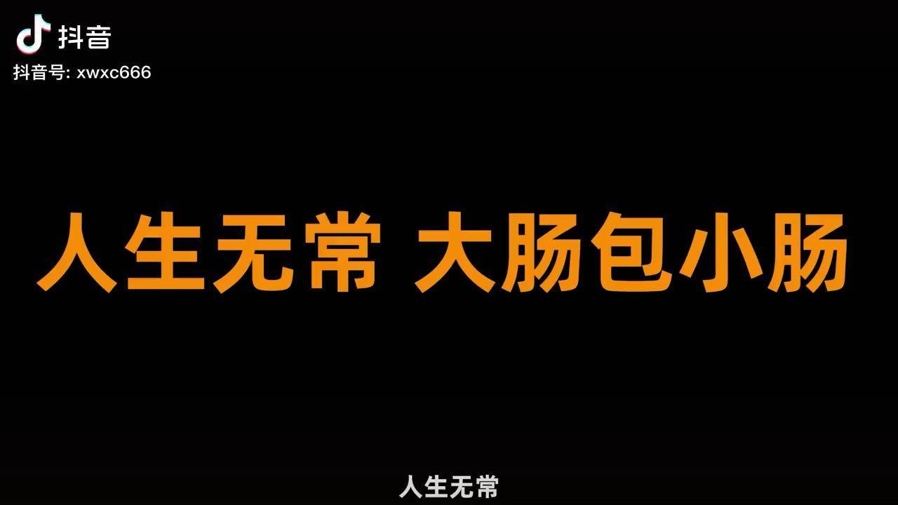 探究“人生无常大肠包小肠”梗的由来及其流行原因 liuliushe.net六六社 第11张