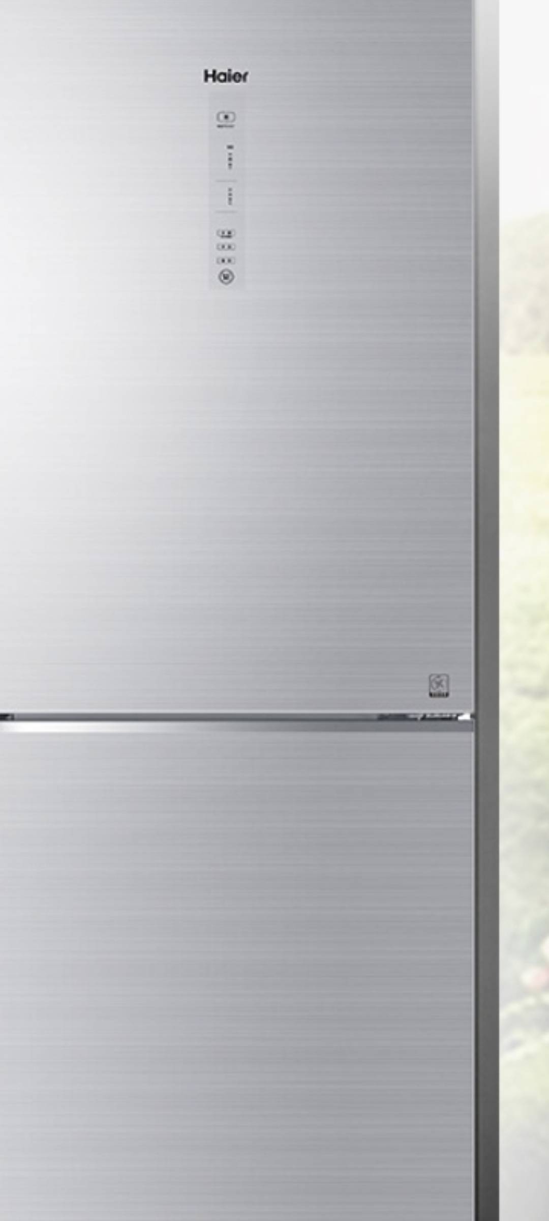 海尔(Haier)272升两门冰箱 彩晶一体式显示屏 变频节能 风冷无霜 租房小冰箱 BCD-272WDCI晒单图