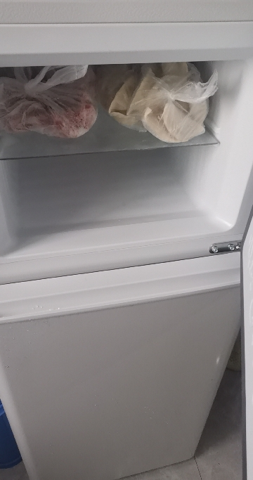 TCL 118升双门养鲜冰箱均匀制冷低音环保小冰箱小型双门电冰箱LED照明迷你小型租房节能冰箱BCD-118KA9晒单图