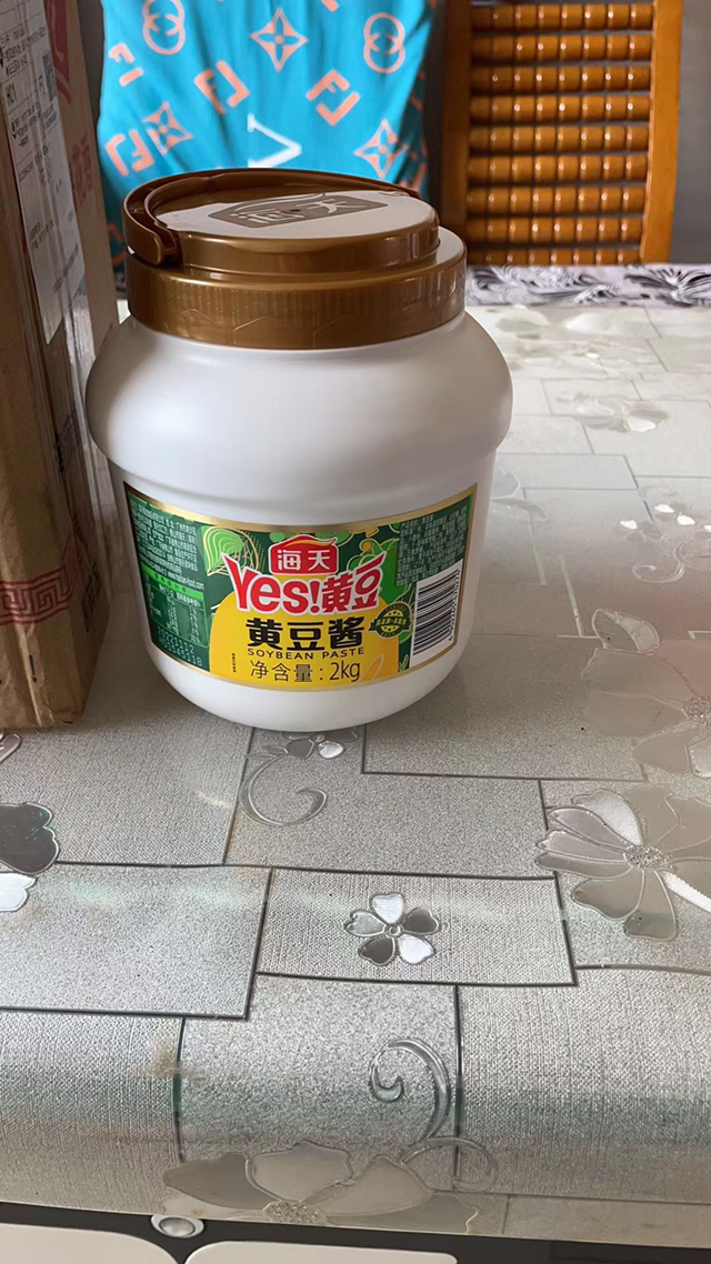 海天黄豆酱2kg黄豆发酵 蘸食酱焖红烧拌饭拌面下饭酱晒单图