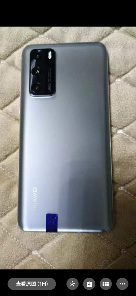 [特价 二手99新]华为(HUAWEI)P40 5G手机 冰霜银 8+128GB 全网通安卓手机 鸿蒙手机 二手手机晒单图