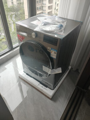 LG FD11PX4 11kg全自动洗烘一体滚筒洗衣机 DD直驱变频 6种智能手洗 蒸汽 钢钻玻璃门 钛空银晒单图