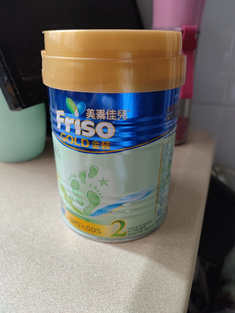 港版friso美素佳儿金装奶粉2段6-12月400g/罐(3罐装)(效期至2025-01)