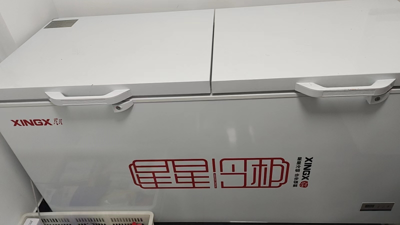 星星(XINGX)BD/BC-519E 519升 单温 冰柜 卧式冷柜 商用大冷柜 直冷顶开门 电脑控温 温度显示晒单图