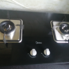 美的(Midea)台式嵌入式燃气灶双灶大火力灶具家用4.8kw猛火灶灶台双眼炉具煤气灶台嵌两用Q217B 天然气晒单图