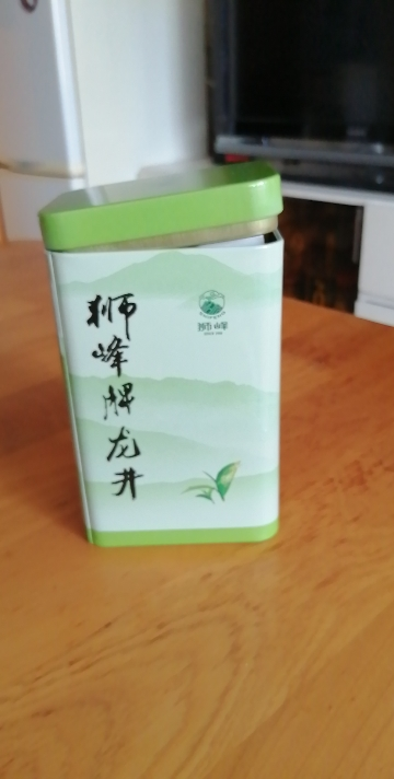 狮峰牌2024新茶龙井茶叶特级明前龙井43号正宗绿茶春茶罐100g晒单图