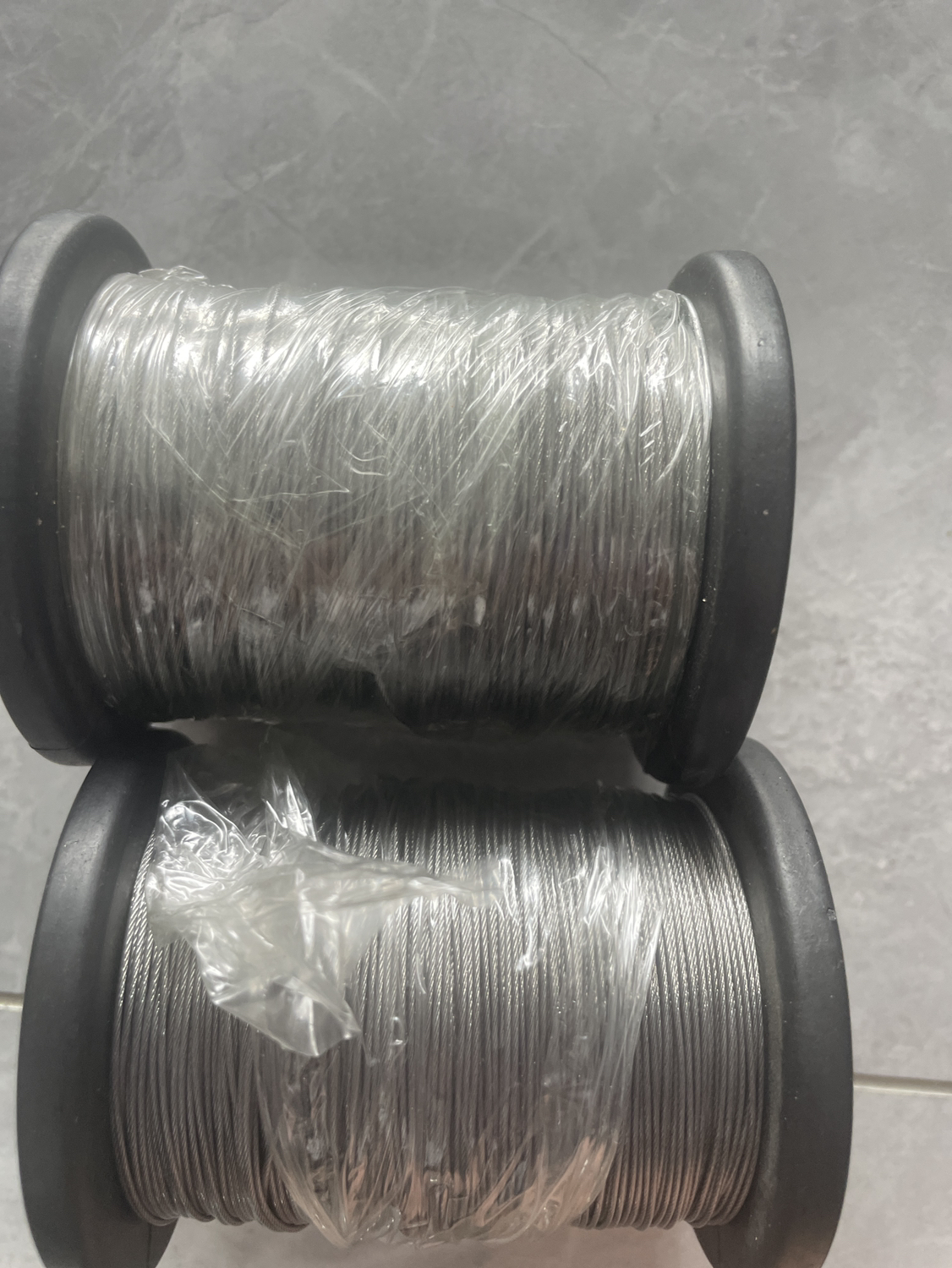 闪电客钢丝绳 包塑晾衣绳细软 304不锈钢晒衣绳1 1.5 2 3 4 5 包塑0.8mm(1卷200米)送30个铝套晒单图