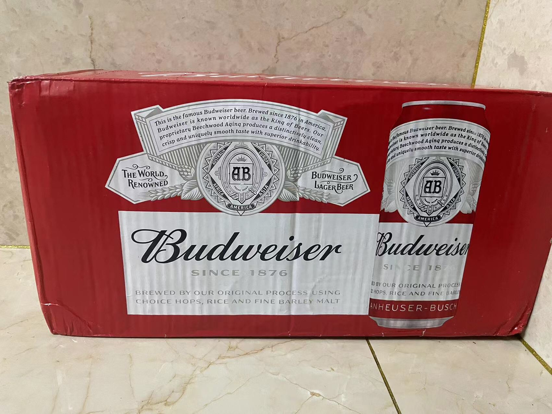 百威(Budweiser)啤酒经典醇正450ml*18听整箱晒单图