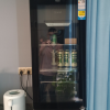 海尔(Haier) 彩晶电脑温控冰吧 121升透明玻璃办公室冰箱冷藏茶叶柜保鲜柜客厅饮料水果保鲜柜涡流均温LC-121D晒单图