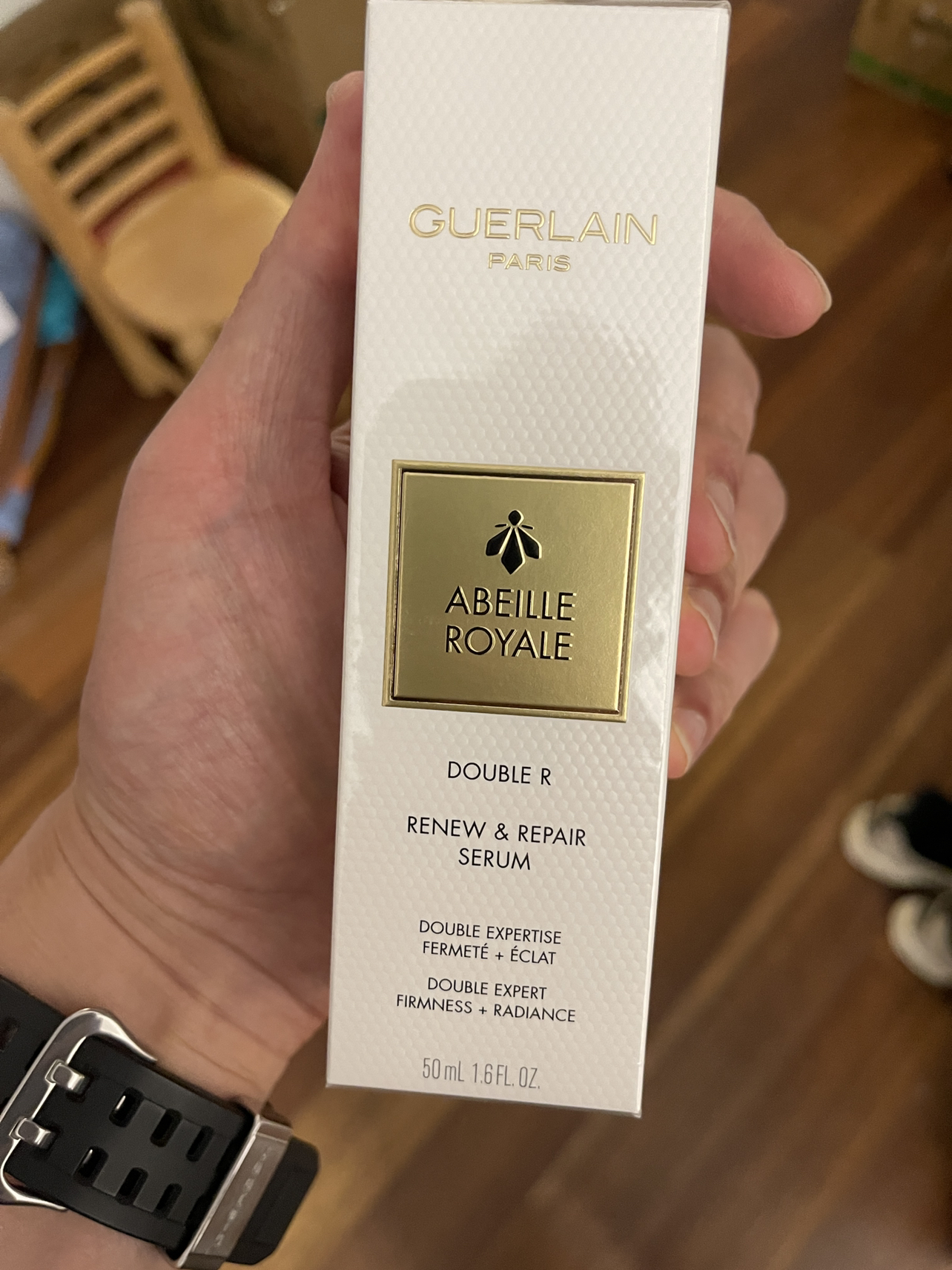 [李佳琦推荐]Guerlain 娇兰 帝皇蜂姿 双效修护 精华液 50ml/ 盒 缓解皱纹 新款双管精华晒单图