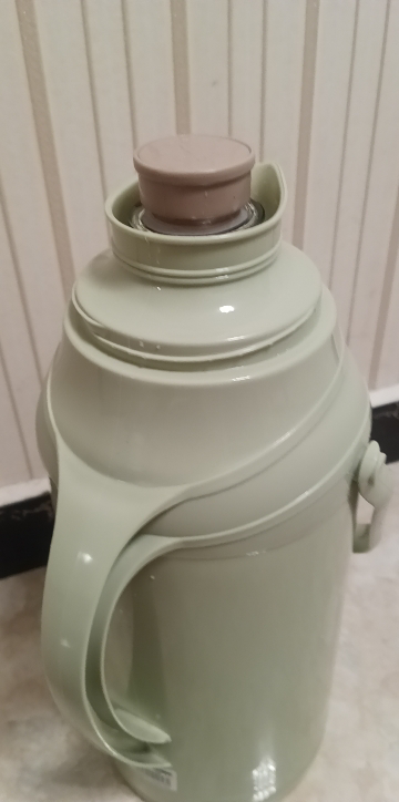 三维工匠普通暖瓶家用暖壶大号保温瓶塑料暖水瓶茶瓶热水瓶学生宿舍用3.2 [幸福款]绿色3.2晒单图