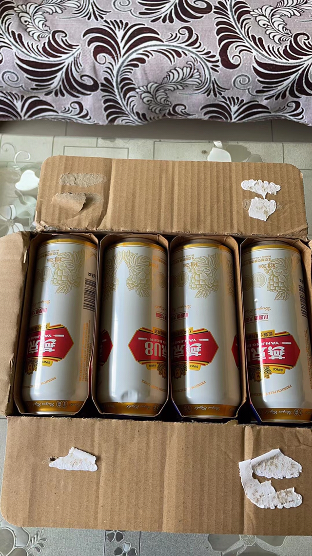 燕京啤酒 燕京U8 小度酒经典特酿 8度啤酒 铝罐 500ml*12听整箱装晒单图