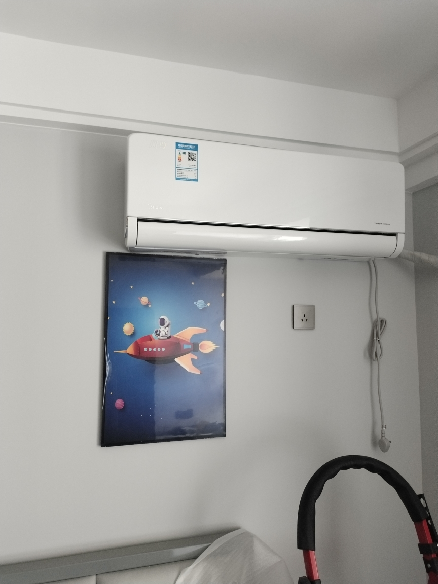 Midea/美的空调1.5匹 新一级变频智能 3D环游风 冷暖壁挂式挂机 风尊时尚版 KFR-35GW/N8MXC1晒单图