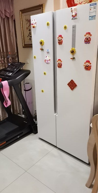 [超薄嵌入]西门子501L对开双开门家用电冰箱官方超薄无霜 白色超薄大容量变频KX50NA20TI晒单图