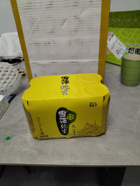 雪花啤酒(Snowbeer)纯生 330ml*24听 整箱装晒单图