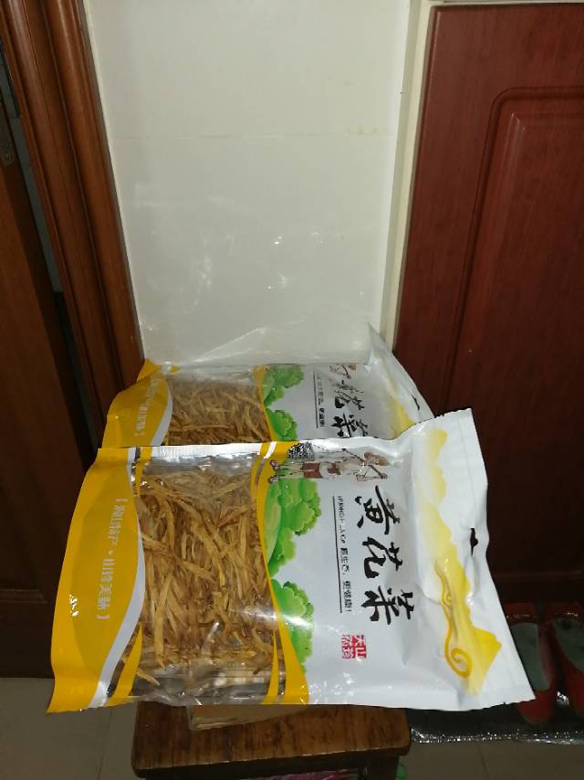 草本家 黄花菜250g*2黄花菜干货湖南特产祁东黄花菜干黄花菜农家土特产散装自产新鲜无硫金针菜黄花菜袋装晒单图