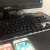 达尔优(dareu)机械师87键游戏背光机械键盘电竞吃鸡键盘LOL/CF 蓝光版 黑金茶轴87键1代晒单图