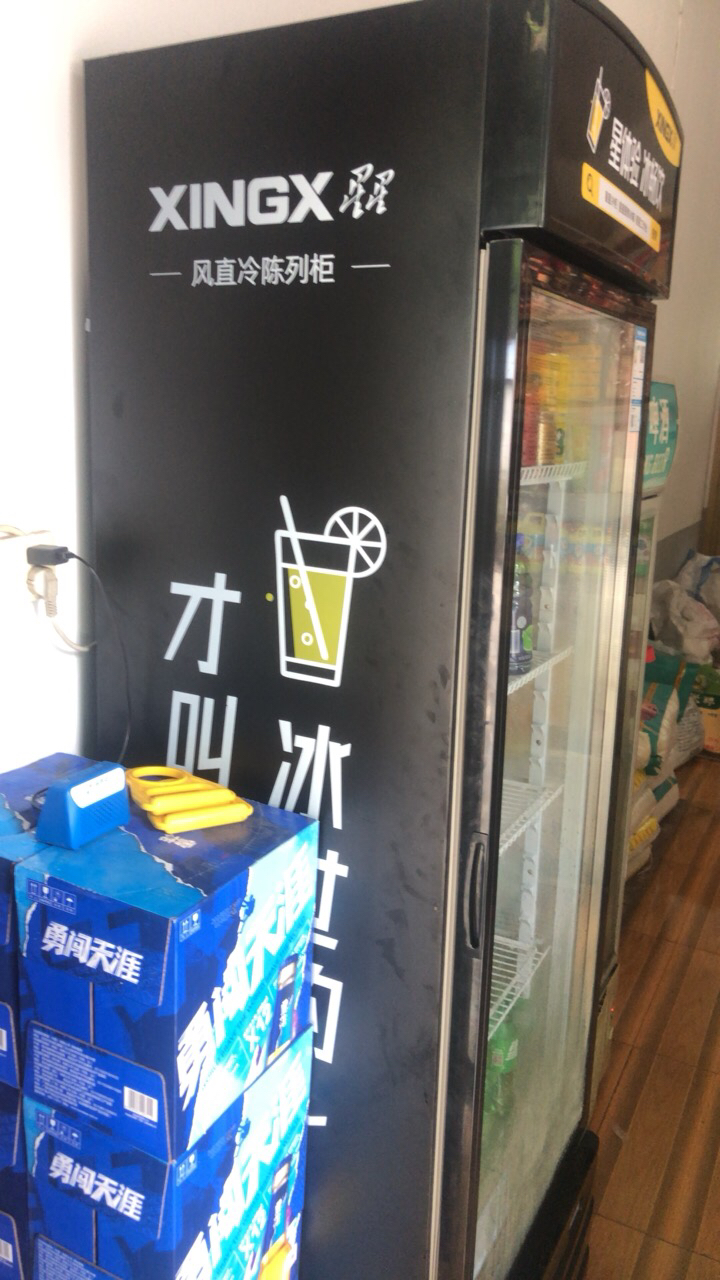 星星(XINGX)展示柜冷藏商用冰柜单门立式饮料啤酒柜便利店超市保鲜柜 343升风直冷 能装两百瓶水丨LSC-373FE晒单图