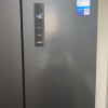 美的407升61cm超薄十字对开门四门嵌入多门电冰箱一级变频无霜净味超低音智能省电 BCD-407WSPZM(E)月夜灰晒单图